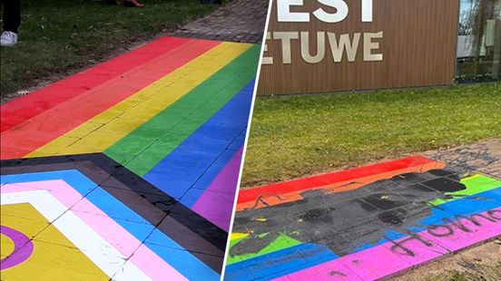 Beklad regenboogpad na maanden nog niet hersteld