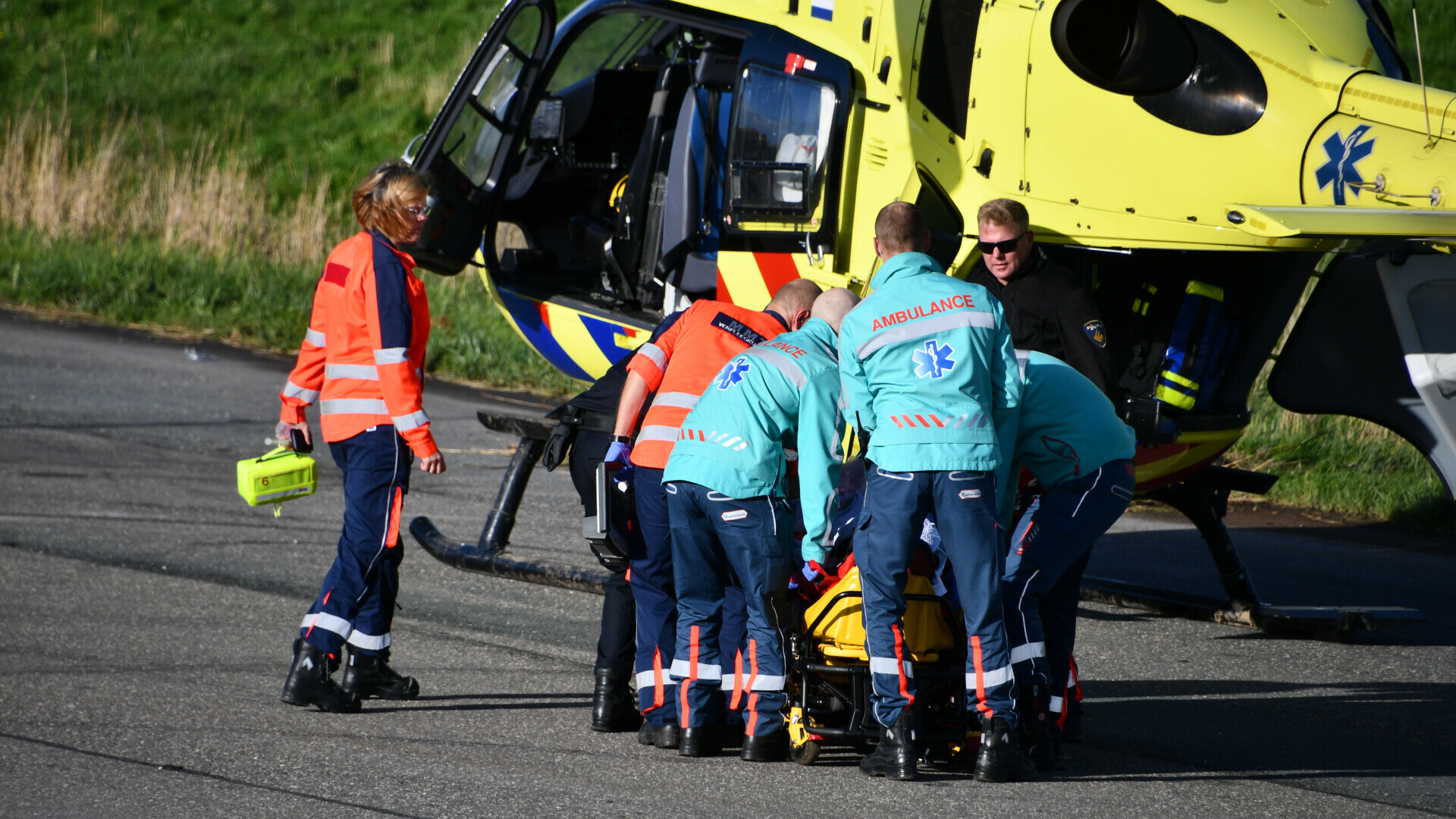 Slachtoffer Met Traumahelikopter Naar Ziekenhuis Na Bedrijfsongeval ...