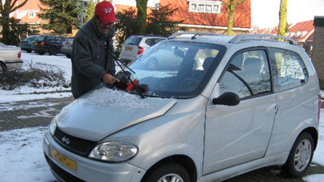 De brommobiel van de 44-jarige Asmare Yalew uit Wageningen is gestolen.