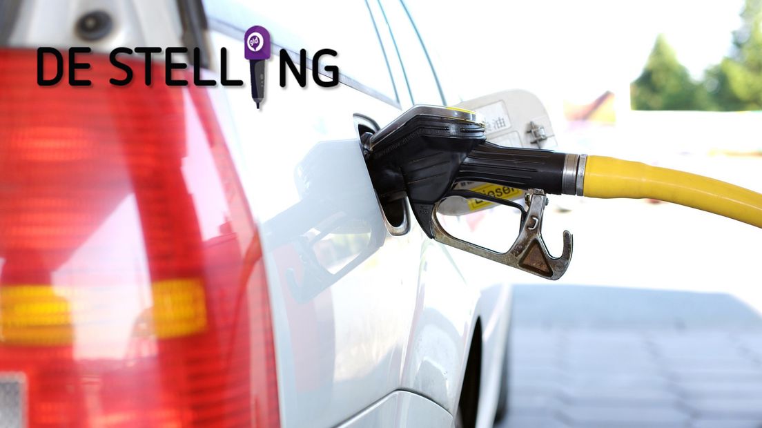 De benzine in Nederland is duur.