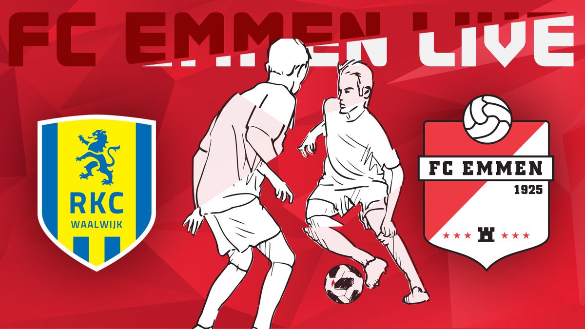 Luister live naar RKC Waalwijk - FC Emmen