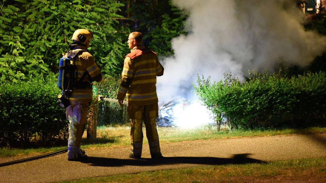 De brandweer wist de brand snel te blussen.