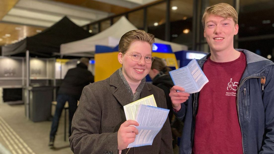 In maart konden Maria en Pieter nog op station Nijmegen stemmen