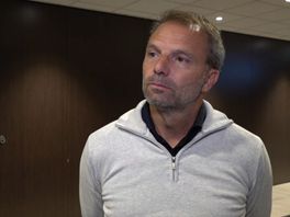 Maurice Steijn na afloop van PSV-Sparta. "Het had te maken met een beetje lef tonen"
