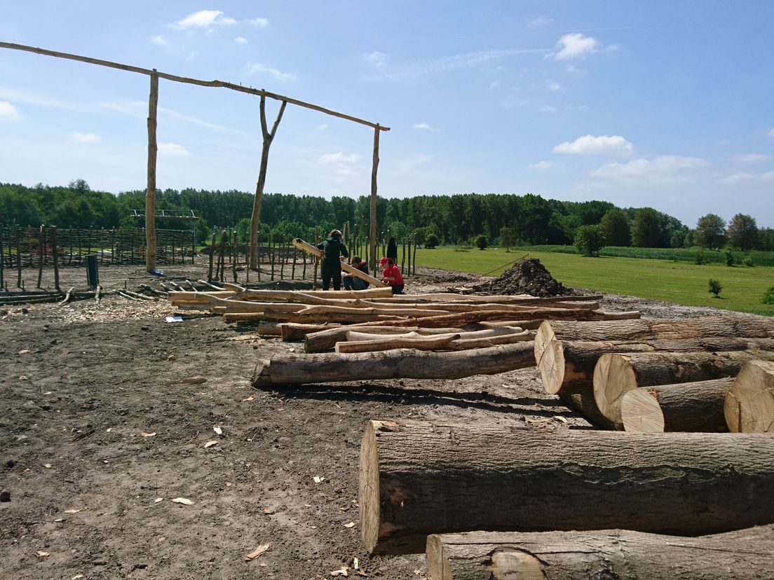 De eerste contouren verrijzen in de Broekpolder van Vlaardingen