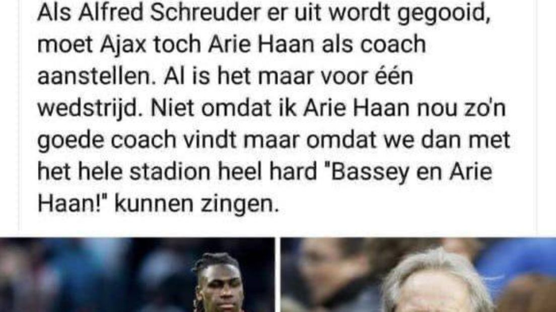 Arie Haan naar Ajax