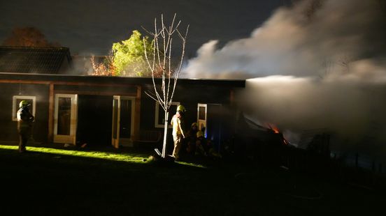 Dubbele schuurbrand in Hattem