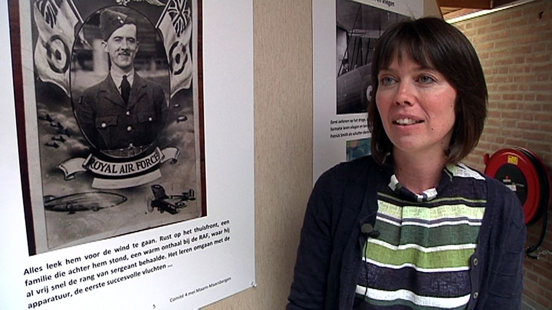 Joanne Smith ontdekte vorig jaar dat haar grootvader in Maarn wordt herdacht.