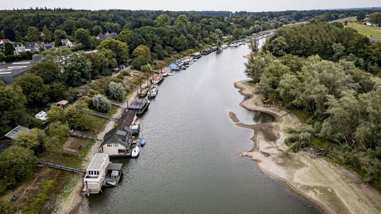 Geen compensatie voor ondernemers die schade lijden door laagwater