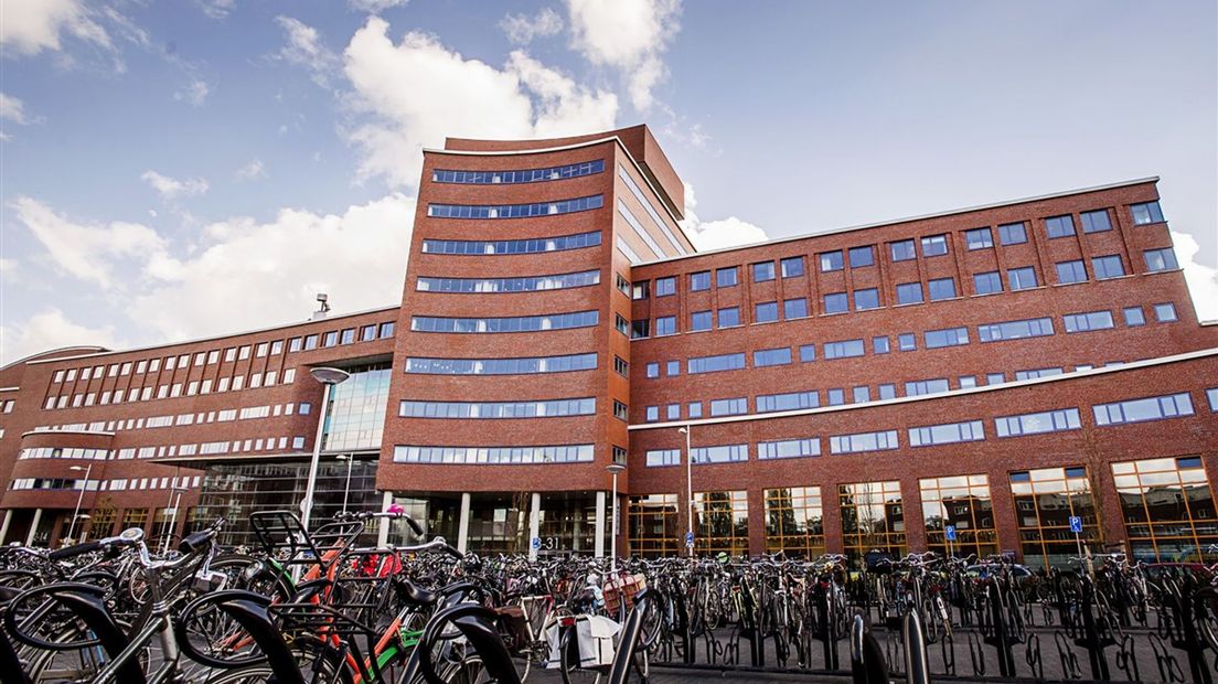 Het gebouw in Amersfoort waarin het hoofdkantoor van Qbuzz is gevestigd.
