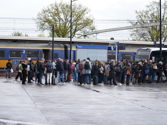 Uren geen treinen tussen Assen en Groningen Europapark