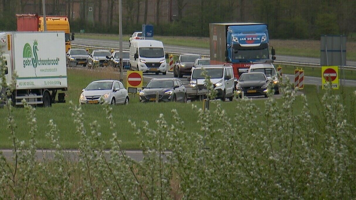 Opnieuw drukte op N289 door omleiding Vlaketunnel