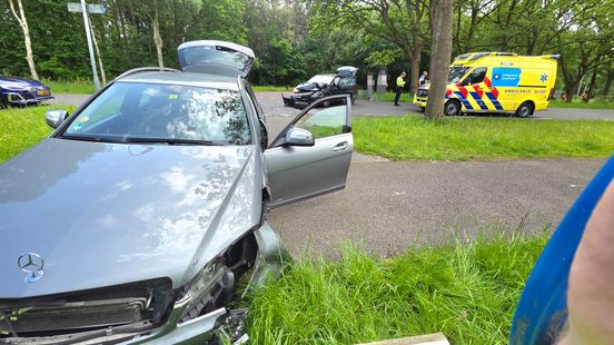 Auto's botsen bij Havelte, een gewonde Nieuws