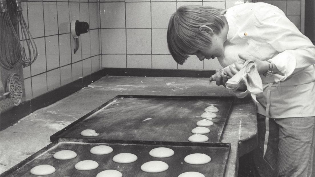 Laurens Bosman was op jonge leeftijd al aan de slag in de bakkerij