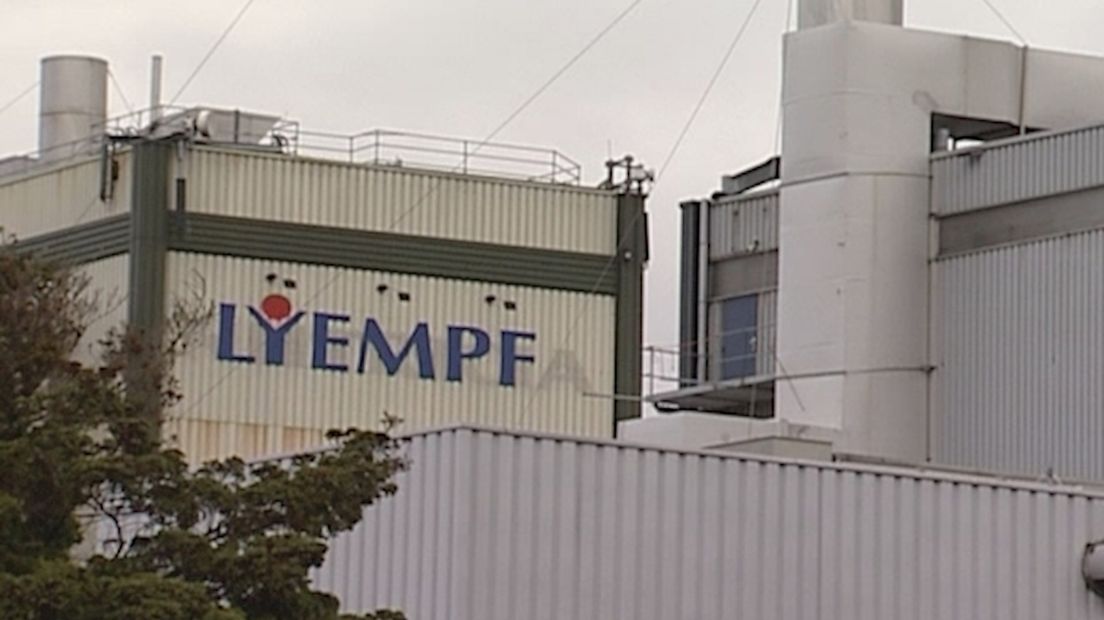 Melkpoederfabriek Hyproca Lyempf in Kampen