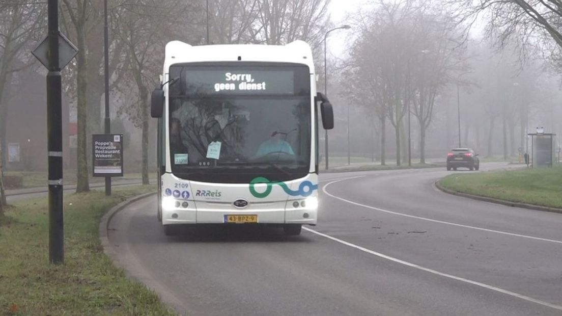 De nieuwe bussen van Rrreis vallen regelmatig uit.