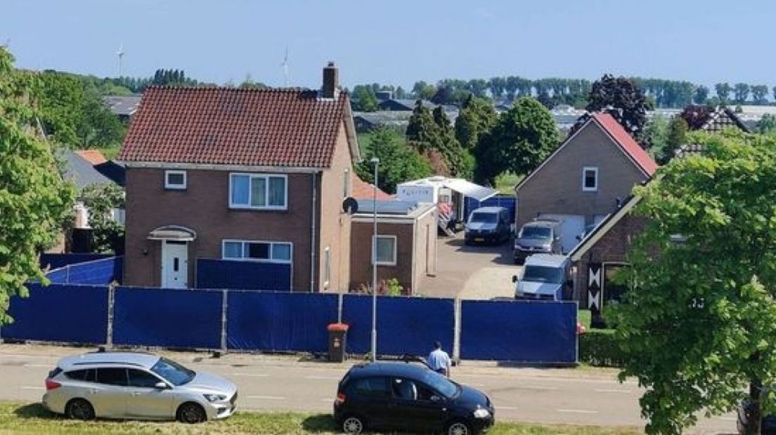 Uitgebreid onderzoek rondom de woning in Gameren.