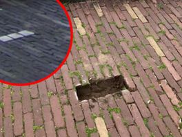 Gestolen stolpersteine uit Dordrecht teruggevonden op bankje