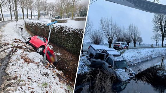 Gladheid zorgt voor meerdere ongelukken
