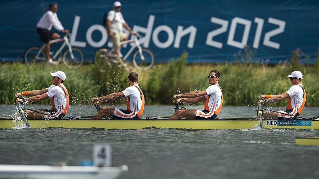 De Holland Acht tijdens de Olympische Spelen van Londen in 2012