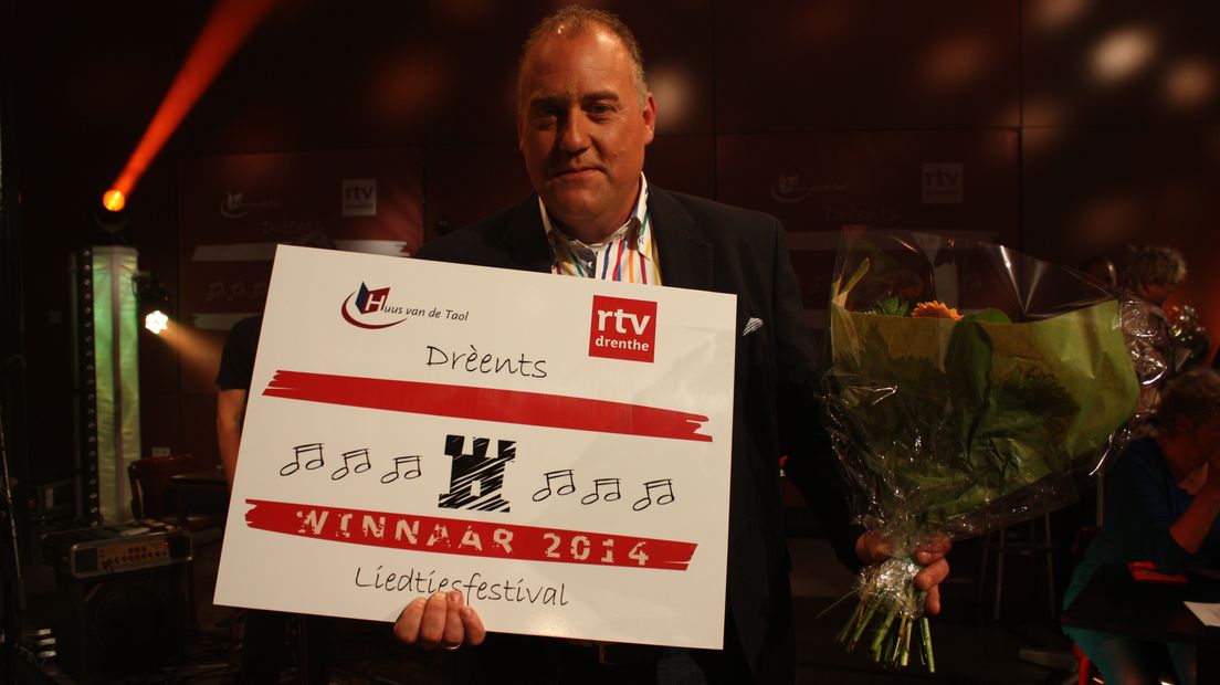 Gerrit Denekamp wint Dreents Liedtiesfestival