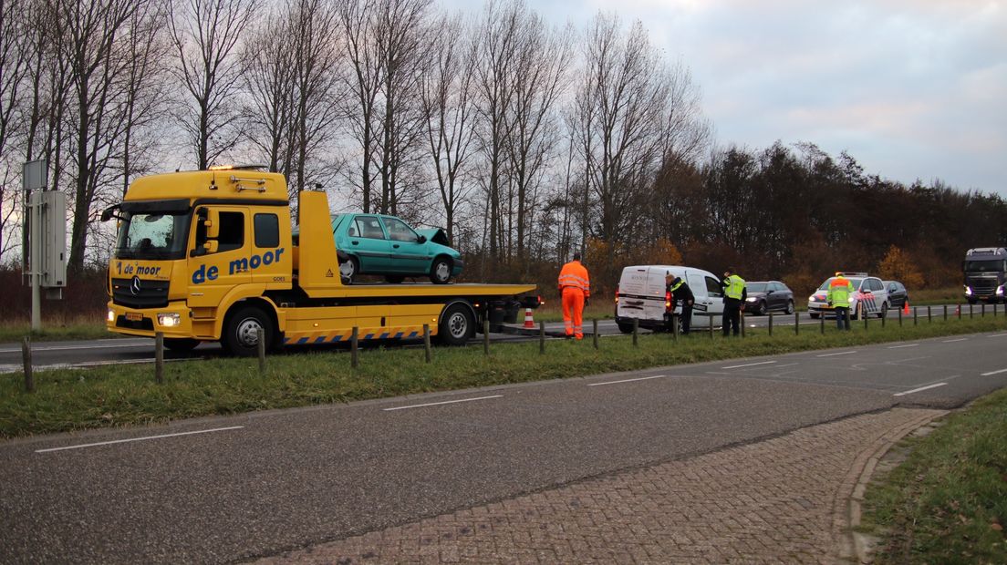 Verschillende auto's betrokken bij ongeluk op Deltaweg
