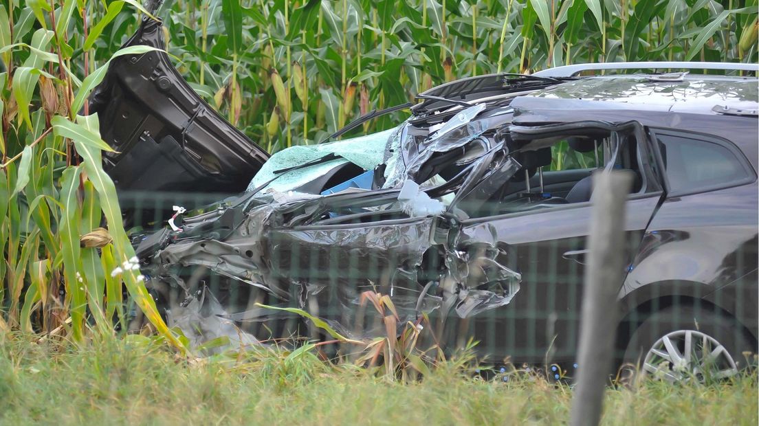 Ongeluk op N35 tussen Wierden en Nijverdal