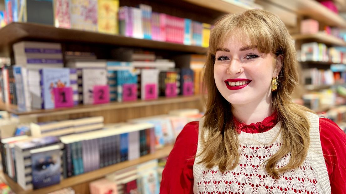 Paagmanmedewerkster Amy voor de meest populaire TikTok titels