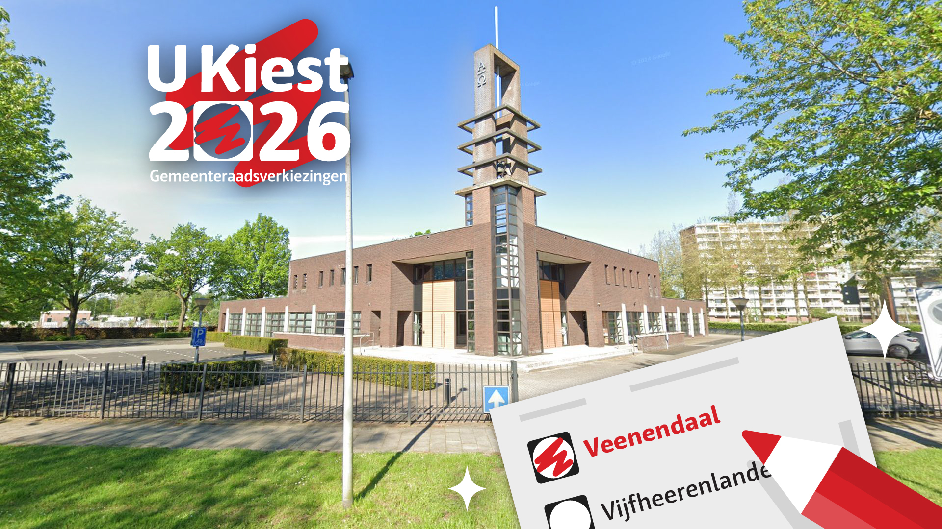 Spannende strijd in Veenendaal: 4 partijen halen 6 zetels