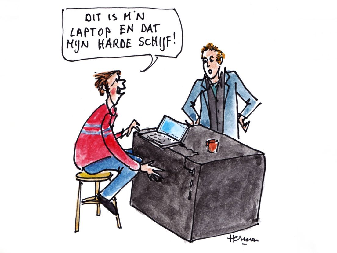 Tekening Herman Schouwenburg