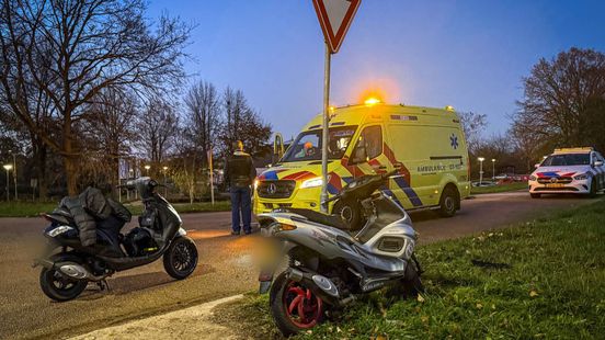 Scooters gebotst in Doesburg
