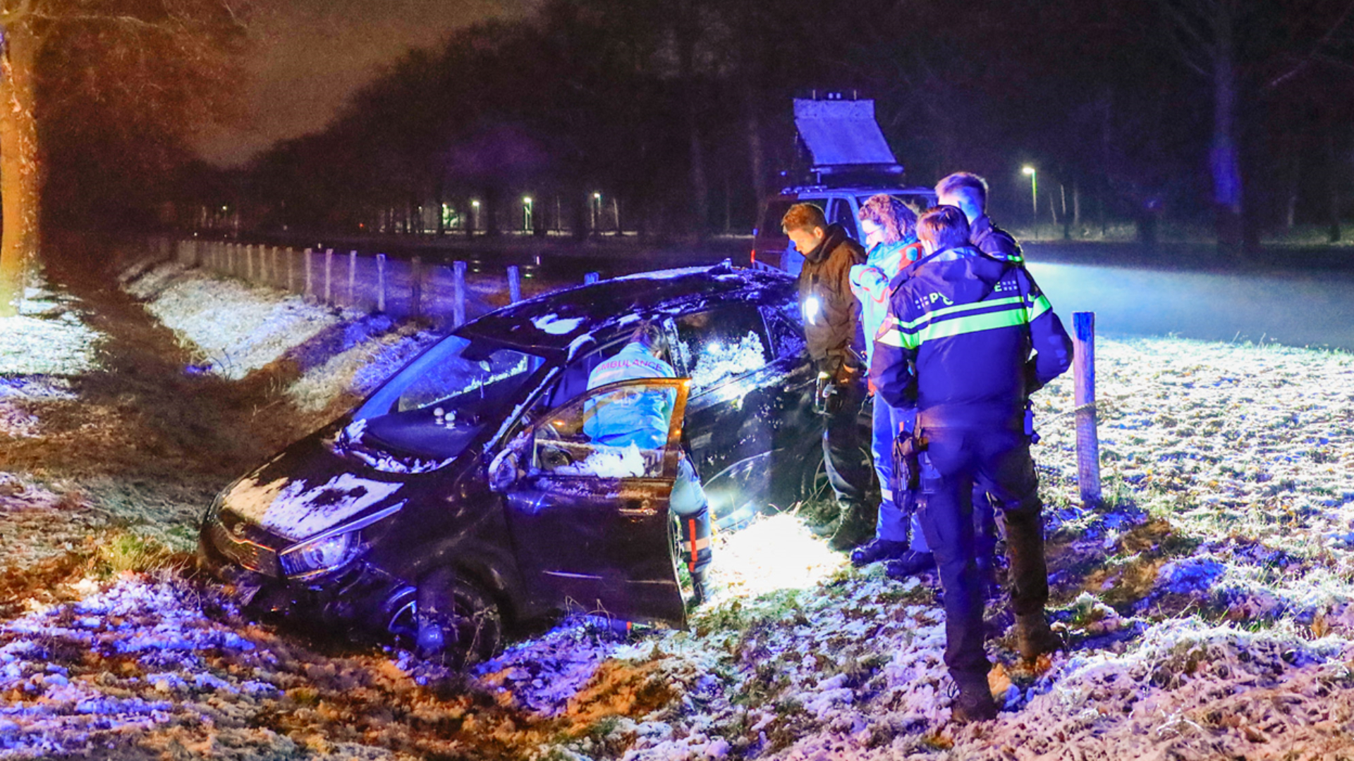 Code Geel Na Nachtelijke Sneeuwbuien: Meerdere Ongelukken Door Gladheid ...