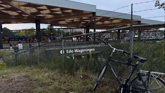 Geen treinen tussen Ede-Wageningen en Wolfheze door defecte bovenleiding