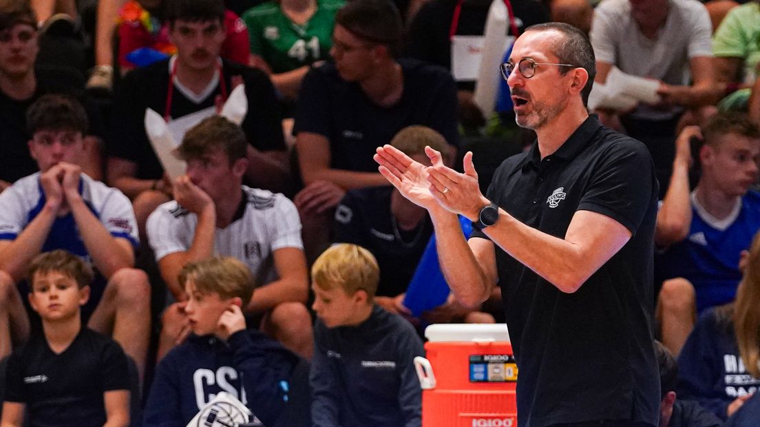 Landstede-coach Jean-Marc Jaumin