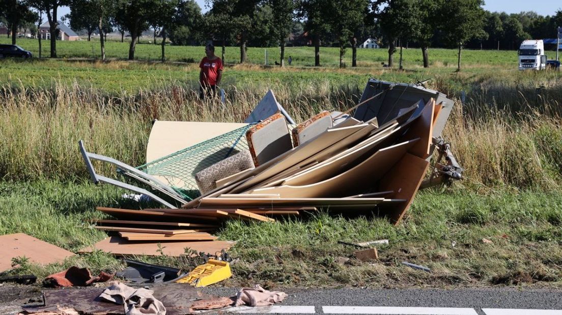 Het ongeluk gebeurde op de N33