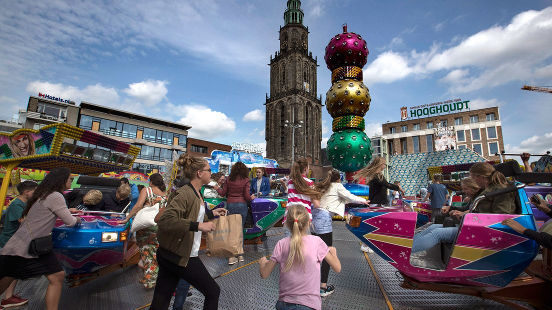 Kermis op de Grote Markt