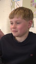 Kinderen krijgen Duitse les