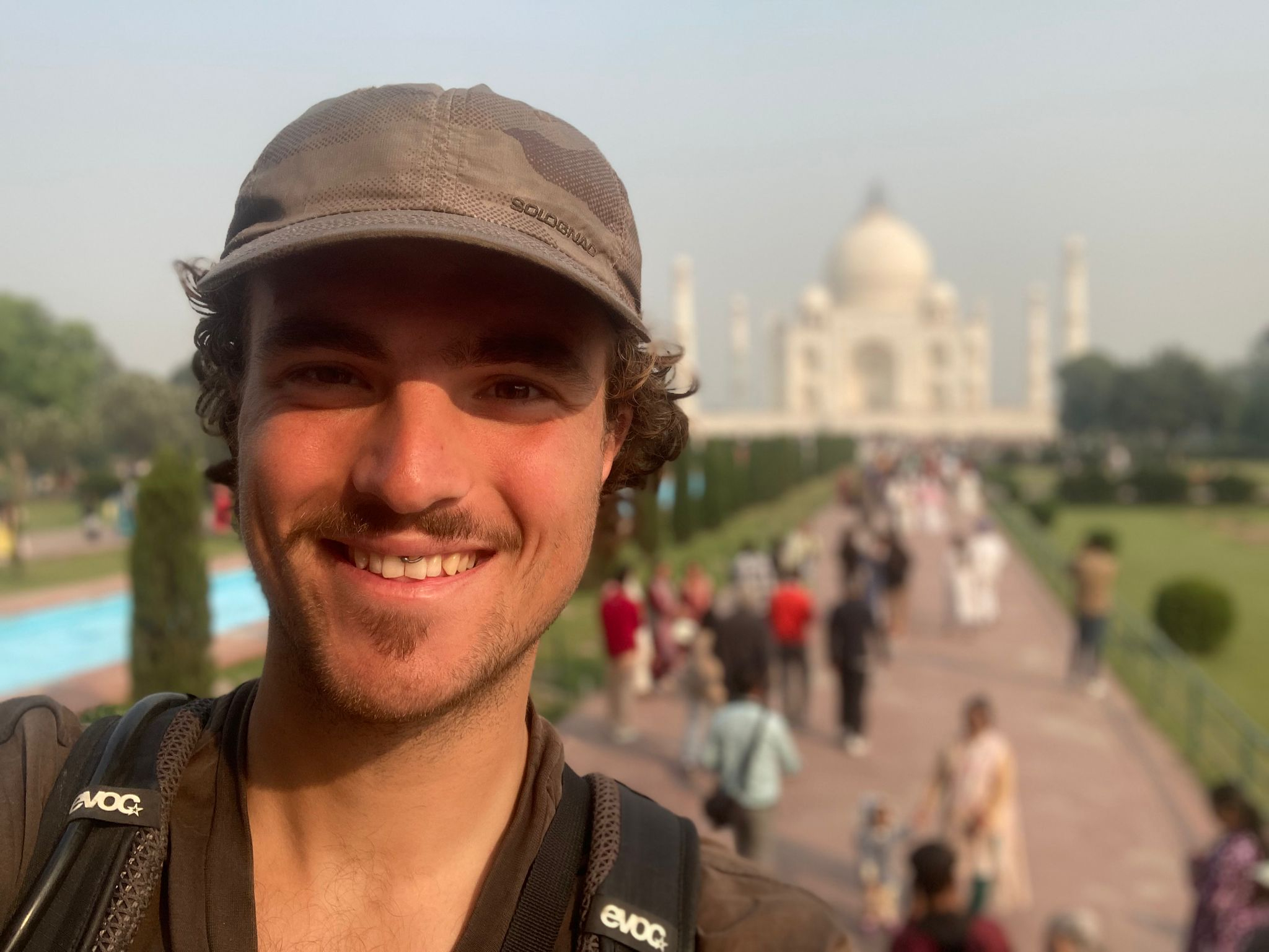 Stan fietste in ruim tweehonderd dagen naar de Taj Mahal.