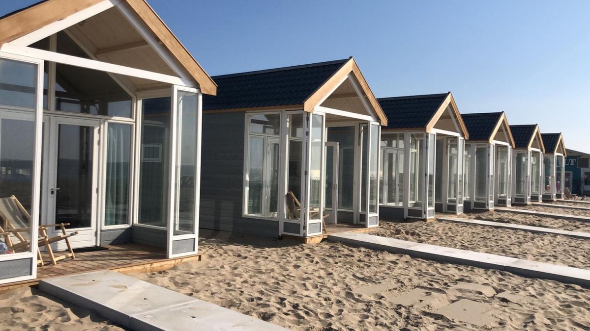 Tegenvaller voor exploitanten van strandhuisjes: geen ruimte om heel jaar te blijven staan