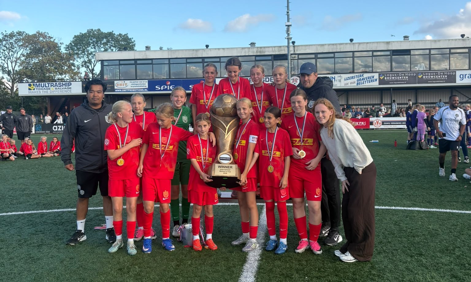 Succesvolle eerste editie van International Women's Cup in Terneuzen krijgt een Deense winnaar