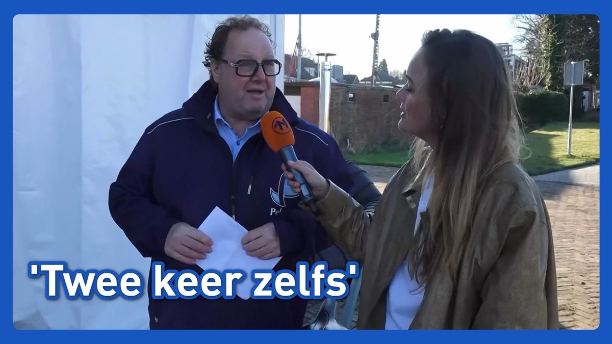 Burgemeester gaat alle Pekelder stembureaus langs