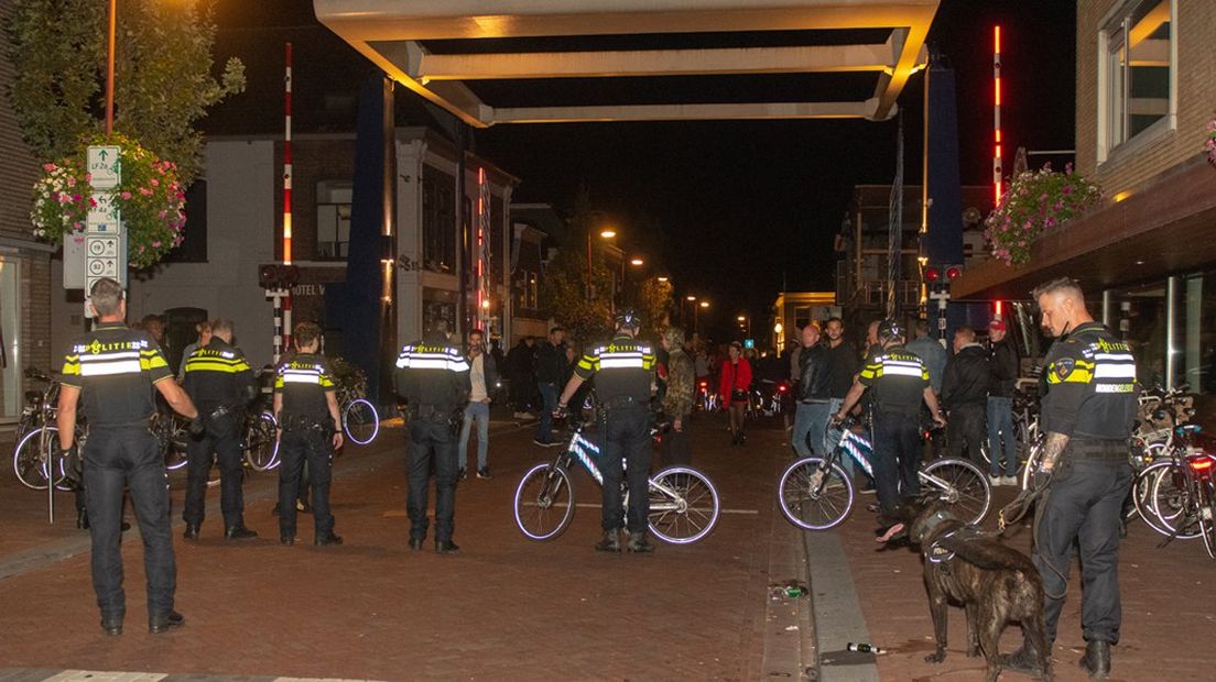 Politie grijpt in Bodegraven :  Foto Mediatv