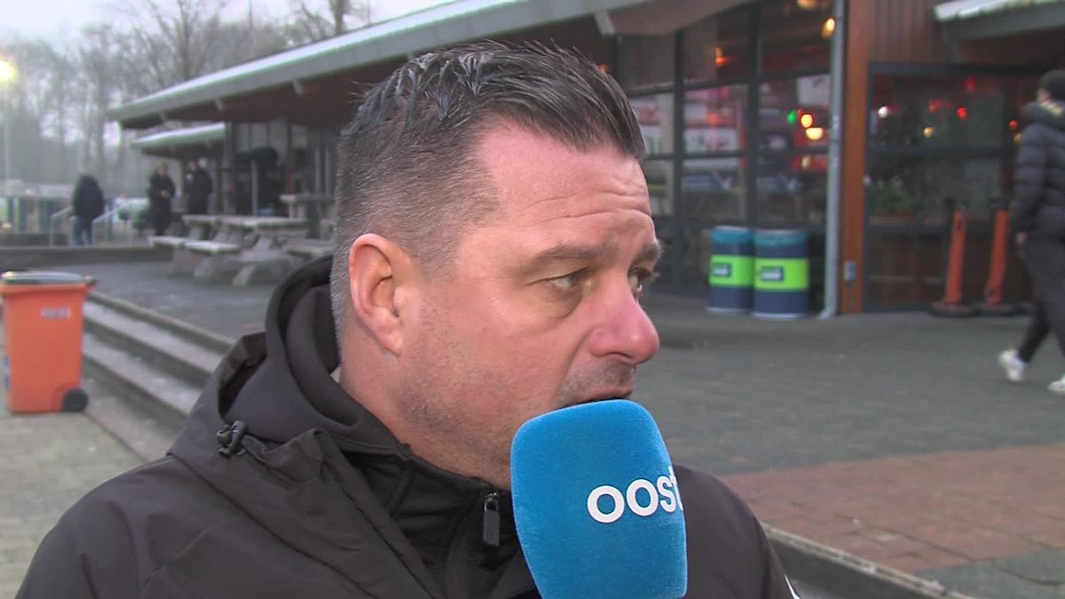 René van der Weij na de nederlaag van HHC