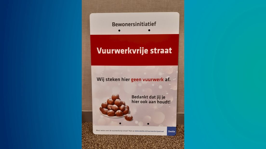 Bewoners van vier Zwolse straten hebben het materiaal inmiddels opgehaald