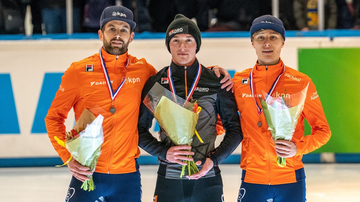Sven Roes uit Gytsjerk grote verrassing op 1.500 meter bij NK shorttrack