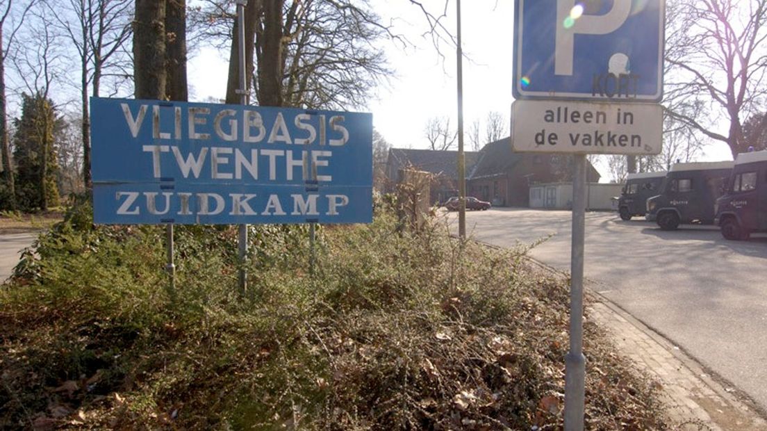 Entree voormalige Vliegbasis Twenthe