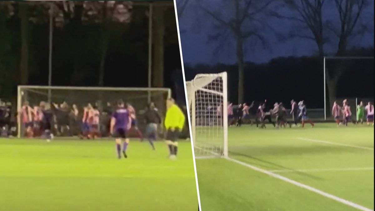 Grote vechtpartij bij amateurwedstrijd in Limbricht