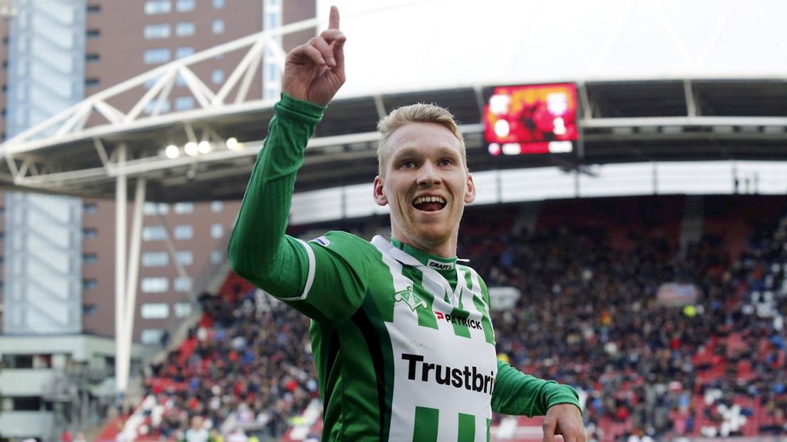 Stef Nijland tekende voor de 0-2