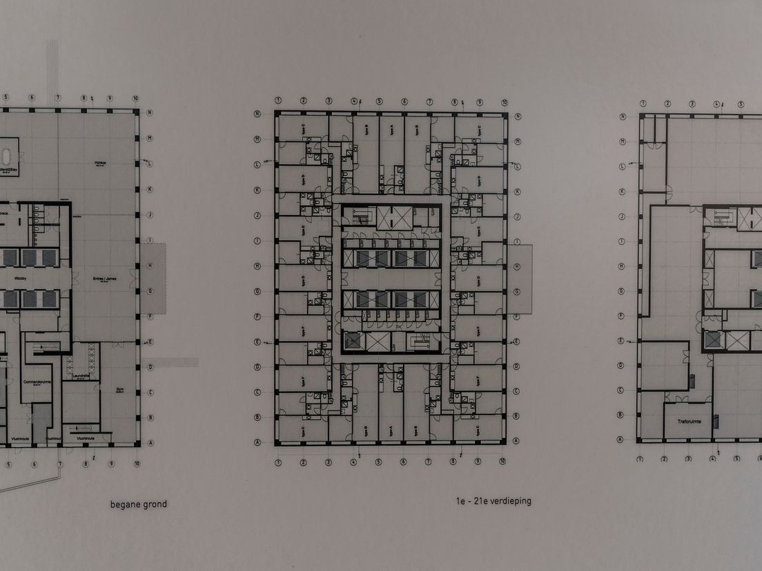 Plattegrond Marconitorens