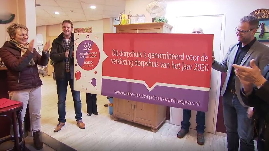 De genomineerden werden eerder dit jaar verrast (Rechten: RTV Drenthe)